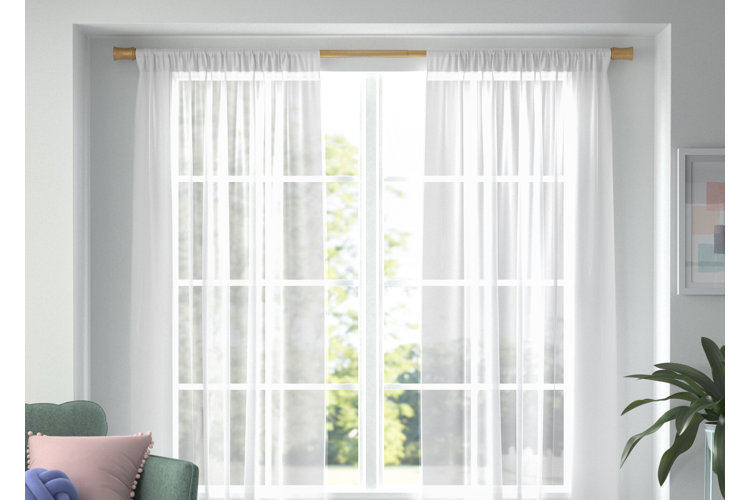 How to Hang Curtains Without Drilling Wayfair